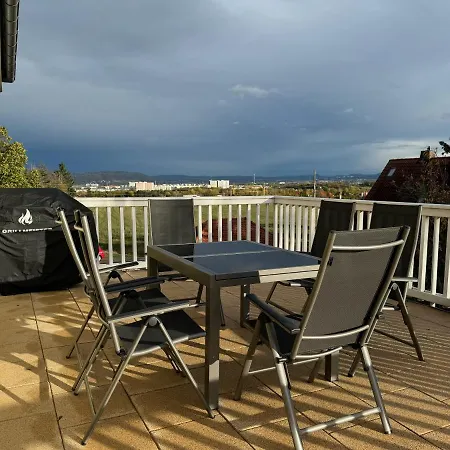 Traumtor Lodge: Saxon-Bohemian Retreat with Sauna, Whirlpool & Panoramic Views Dresden Exterior photo